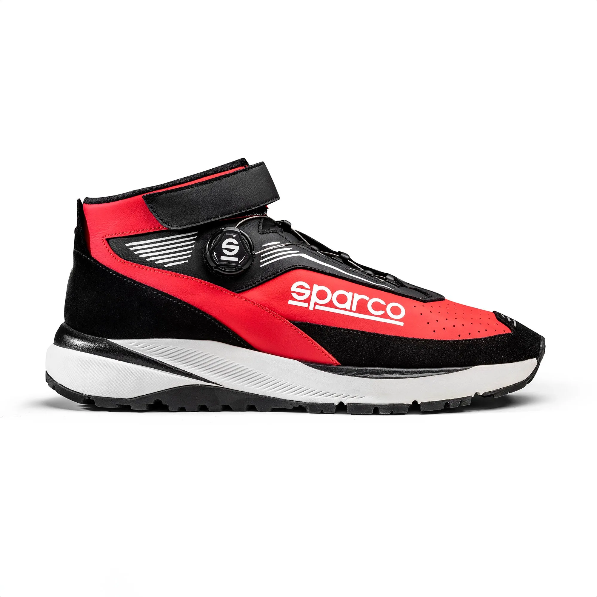 0012B2 Sparco Chrono Boots Feuerfeste FIA Schuhe Mechaniker Boxencrew Beifahrer Team