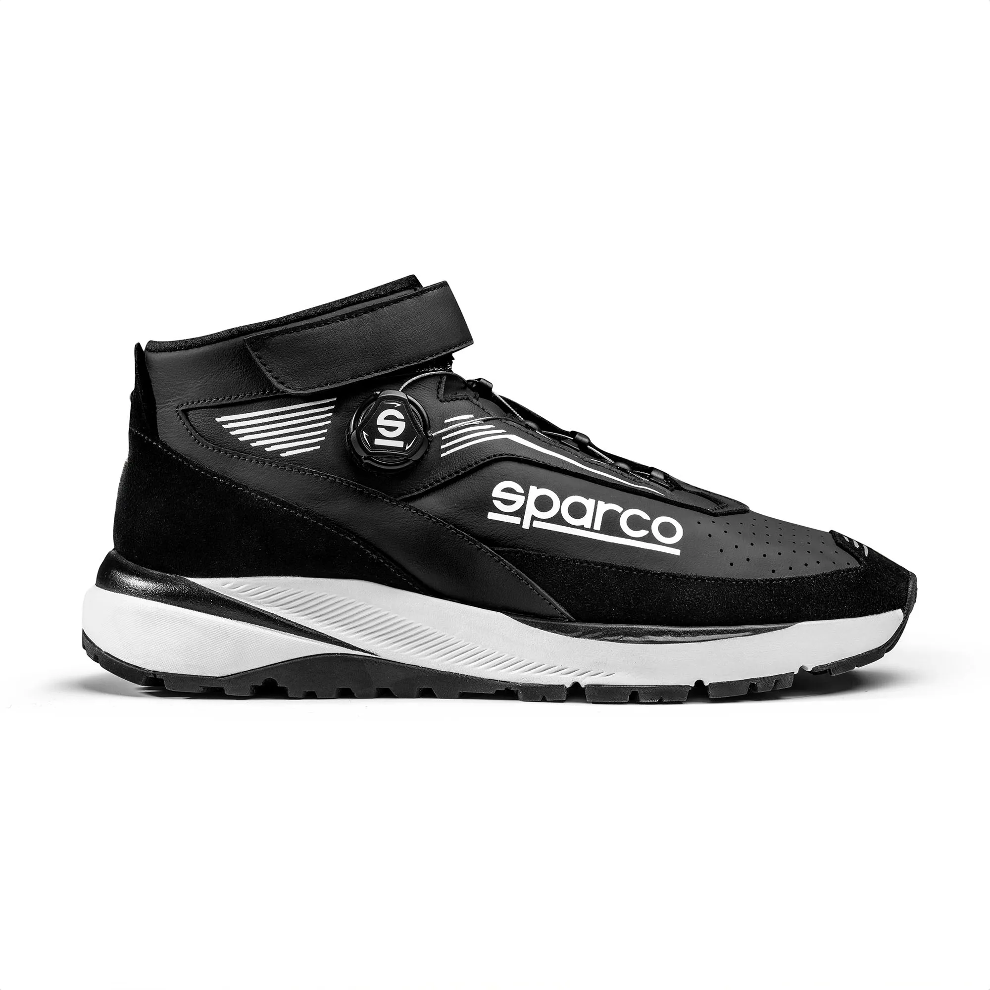 0012B2 Sparco Chrono Boots Feuerfeste FIA Schuhe Mechaniker Boxencrew Beifahrer Team