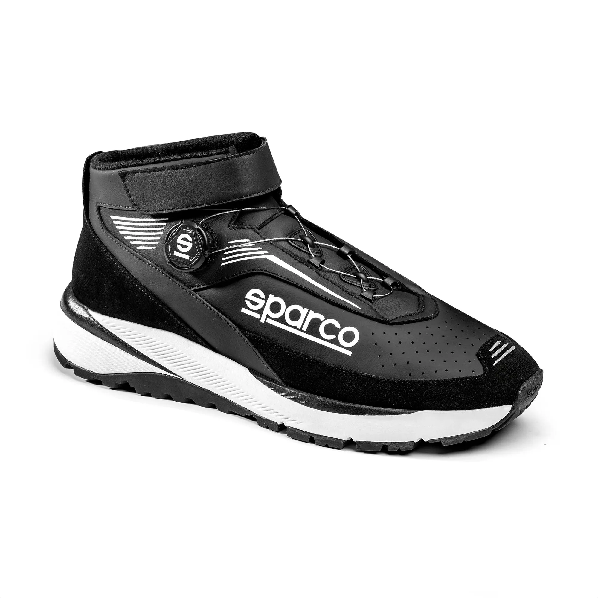 0012B2 Sparco Chrono Boots Feuerfeste FIA Schuhe Mechaniker Boxencrew Beifahrer Team