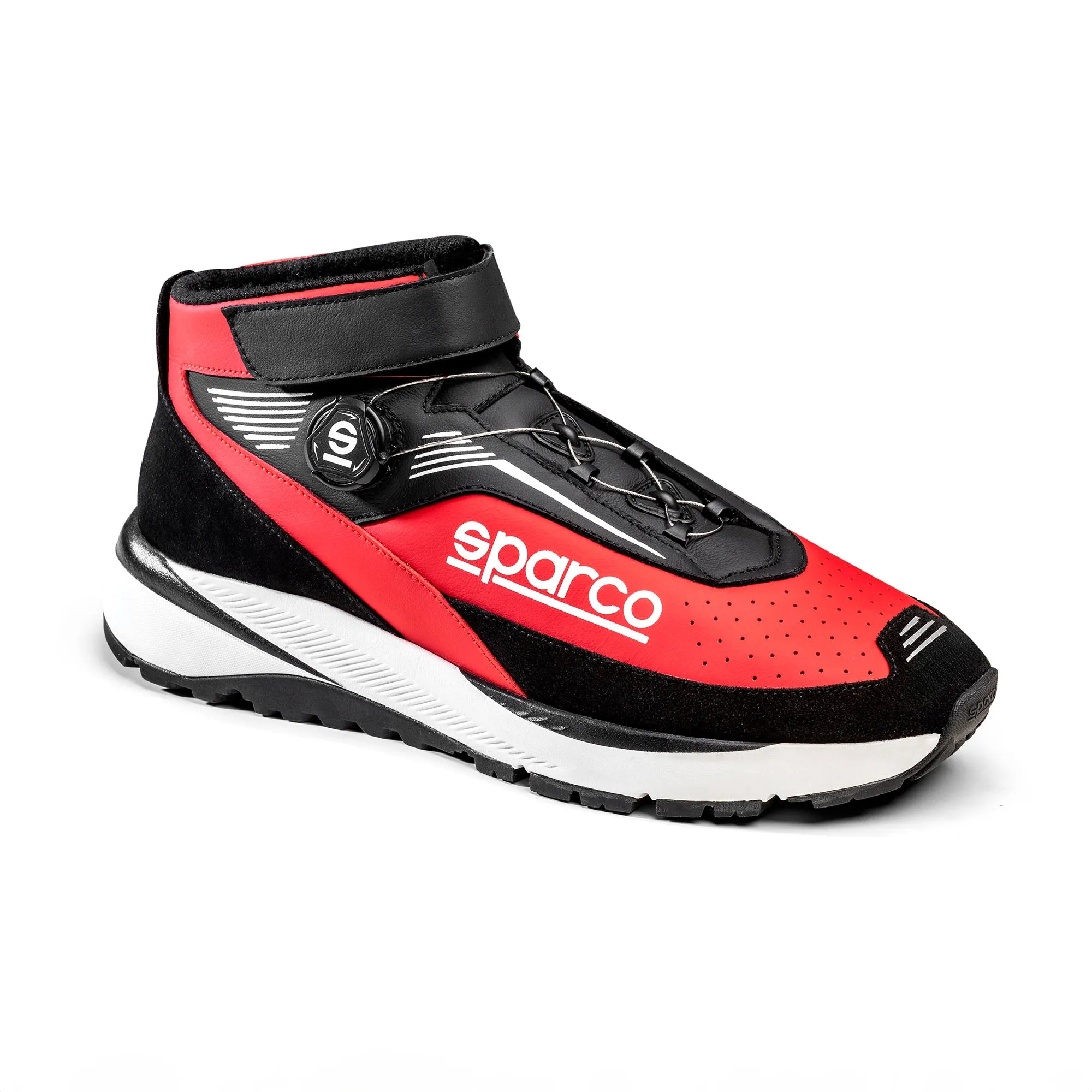0012B2 Sparco Chrono Boots Feuerfeste FIA Schuhe Mechaniker Boxencrew Beifahrer Team
