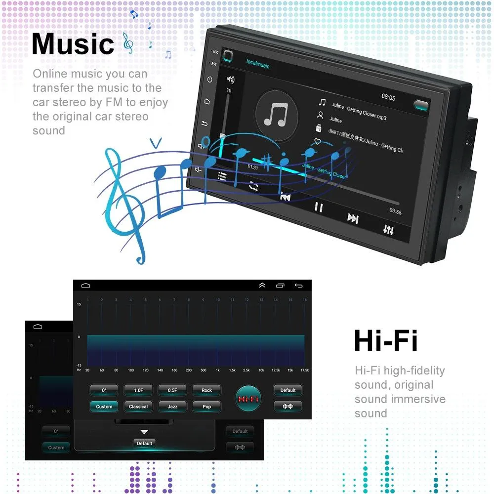 9 Inch Android Carplay Navigation 1   32G Screen With Ahd Camera