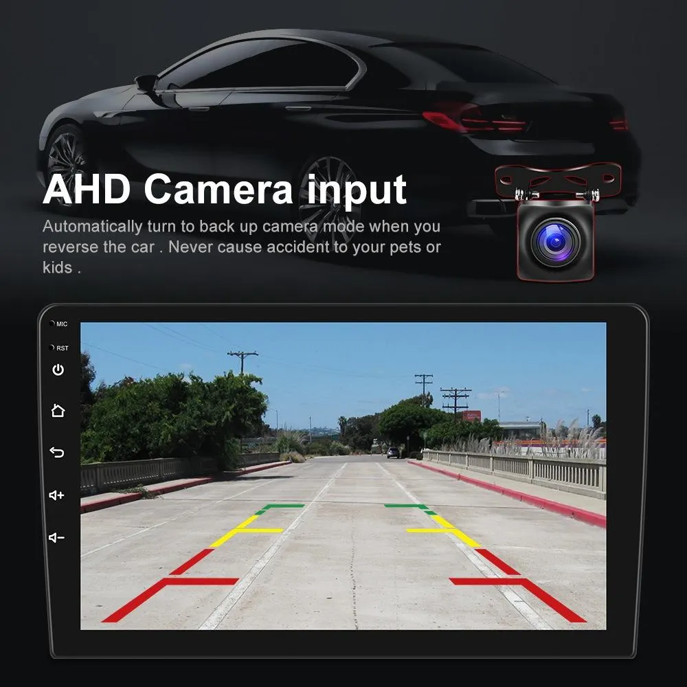 9 Inch Android Carplay Navigation 1   32G Screen With Ahd Camera