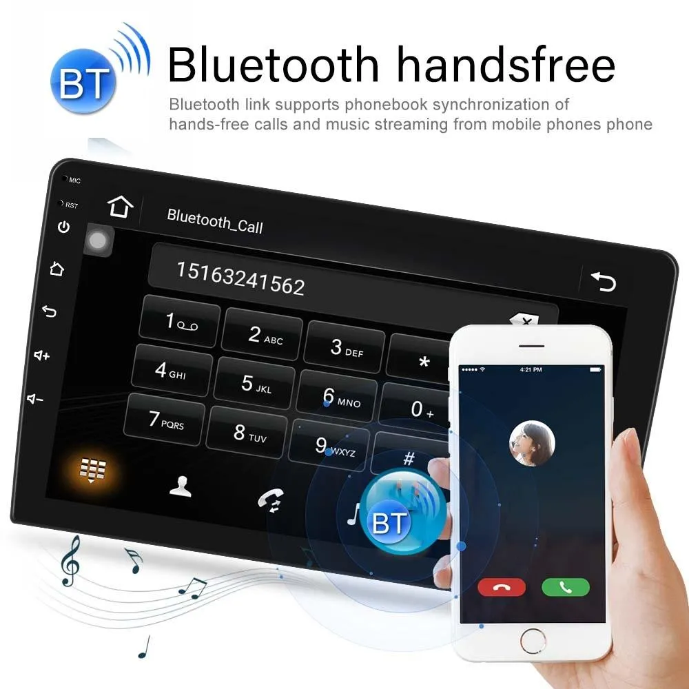 9 Inch Android Carplay Navigation 1   32G Screen With Ahd Camera