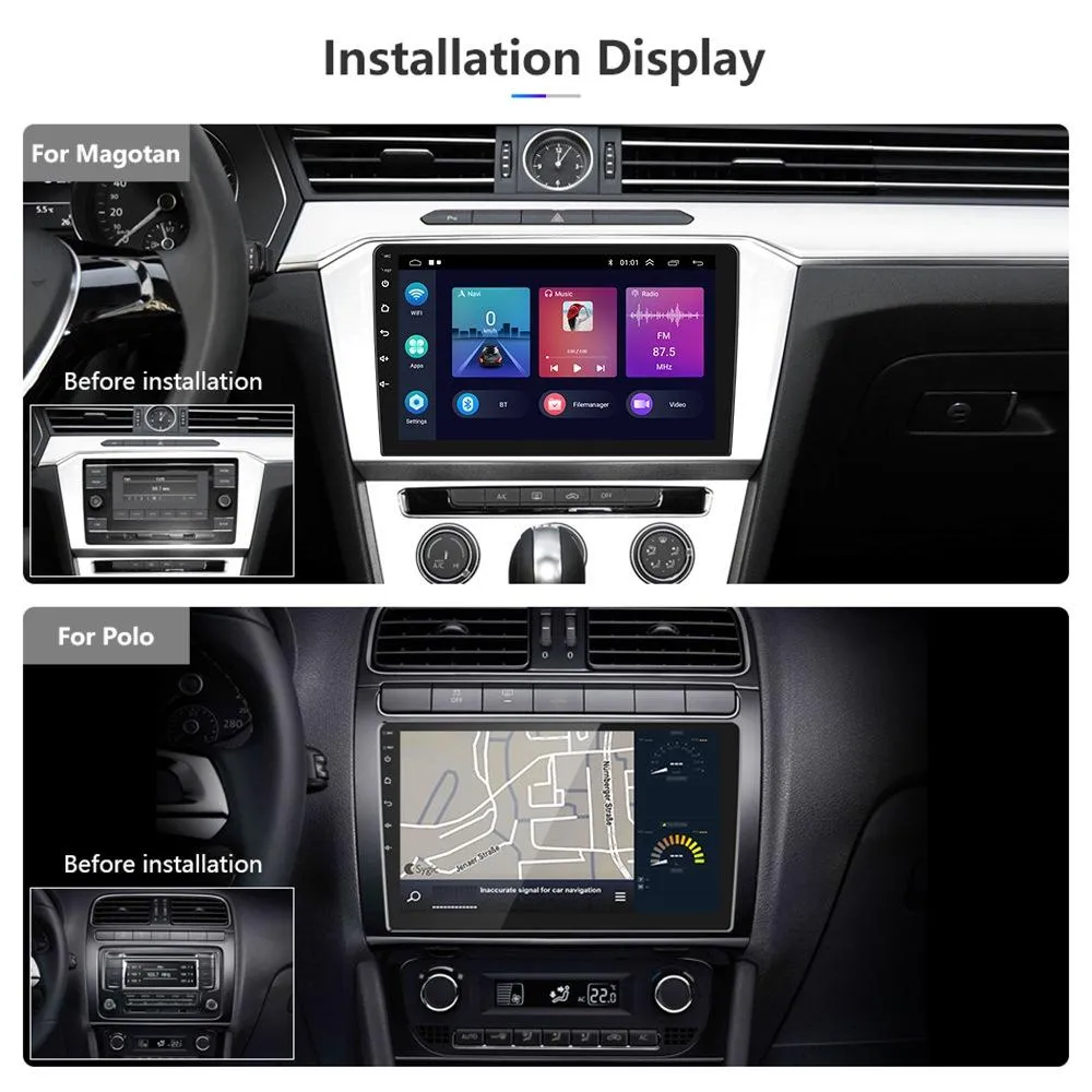 9 Inch Android Carplay Navigation 1   32G Screen With Ahd Camera
