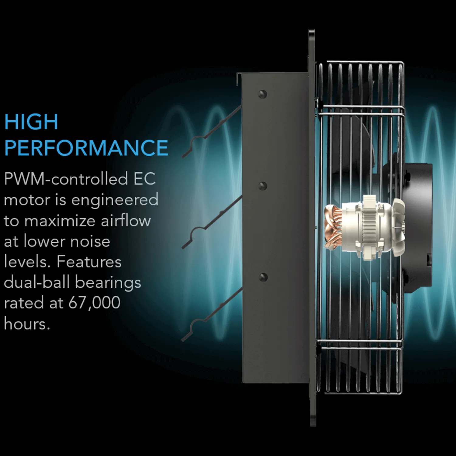 AC Infinity AIRLIFT T20, Shutter Exhaust Ventilation Fan 20", Temperature Humidity Controller