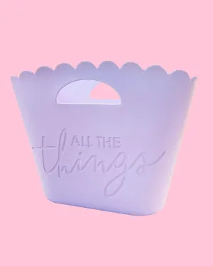 All The Things Lavender Jelly Tote