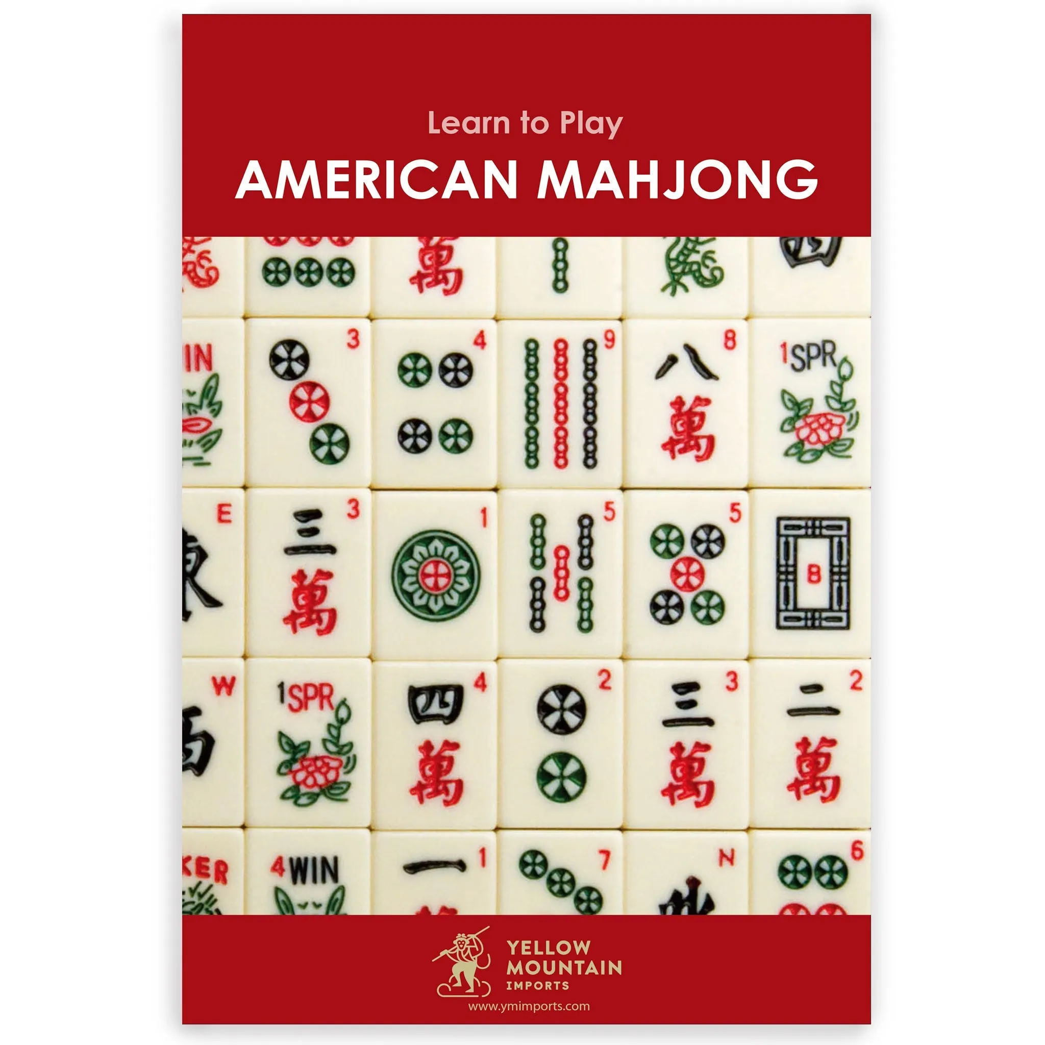 American Mahjong Set, "Chinoise II" with Floral Blue Soft Case - Racks with Pushers, Scoring Coins, Dice, and Wind Indicator