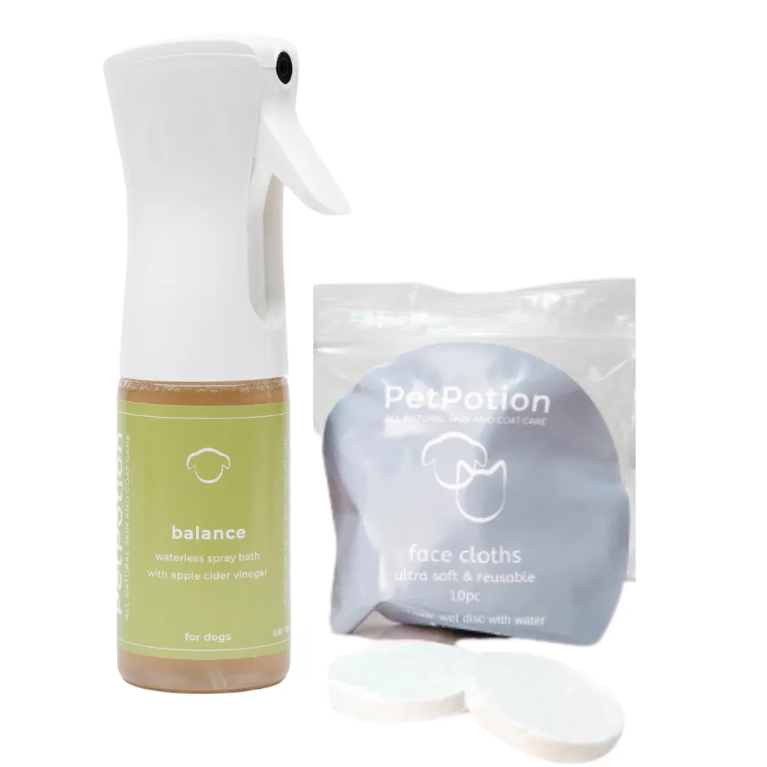 Balance , Organic, No Rinse ,Waterless, Misting  Spray shampoo