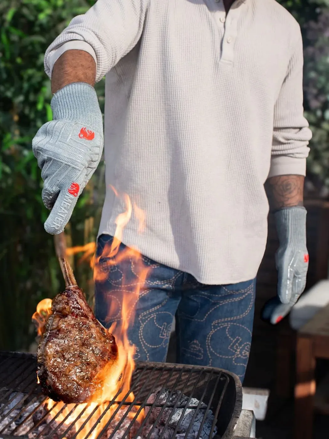 BBQ/Oven Gloves MEATER Grey