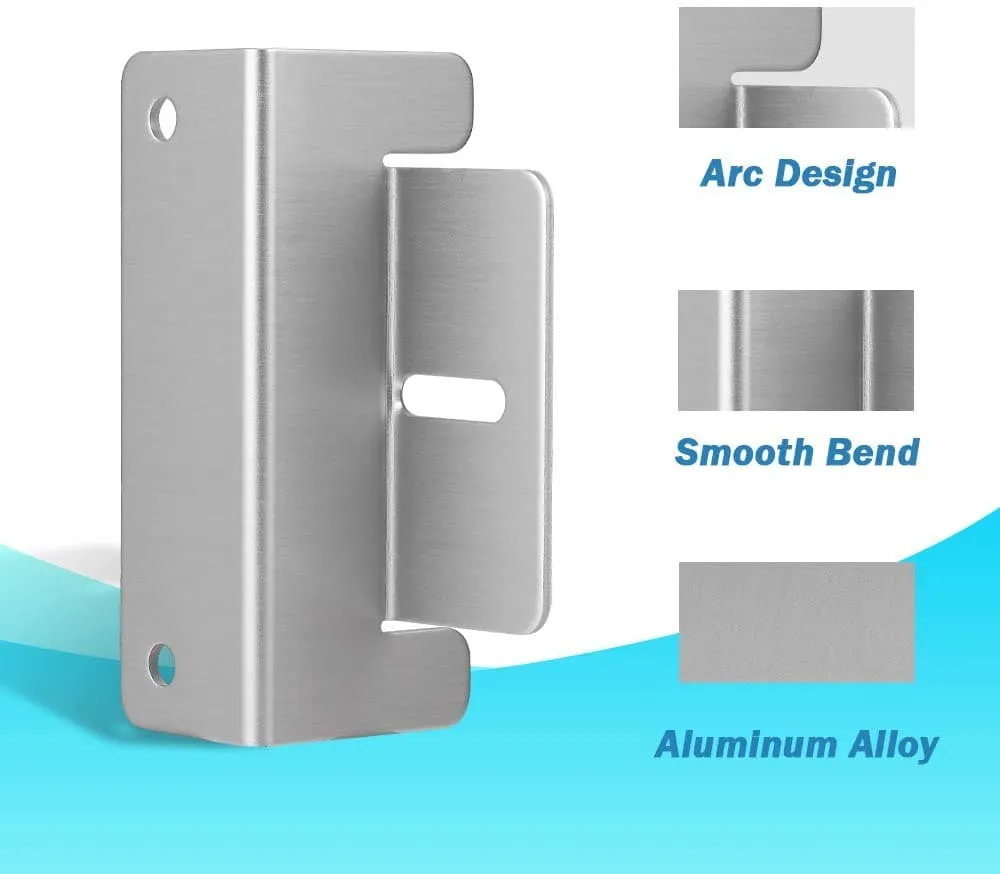 BougeRV Solar Panel Mounting Z Bracket Mount Kits (4 set 16 Units）