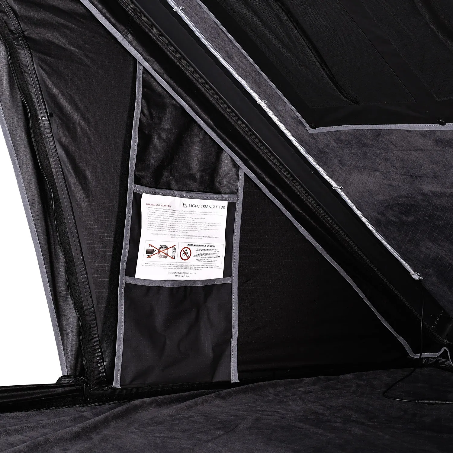Camping SUV Rooftop Aluminum Hard Shell Car Roof Tent