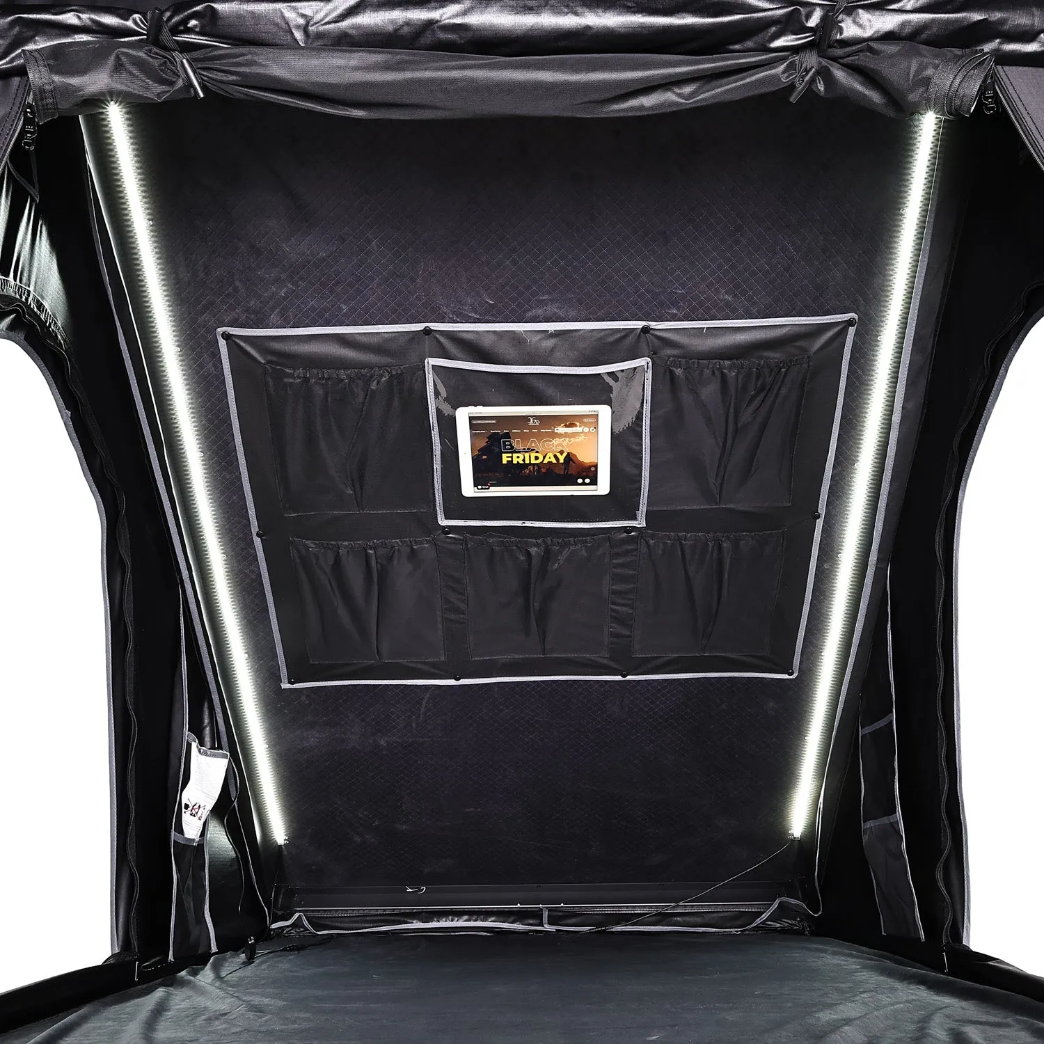 Camping SUV Rooftop Aluminum Hard Shell Car Roof Tent