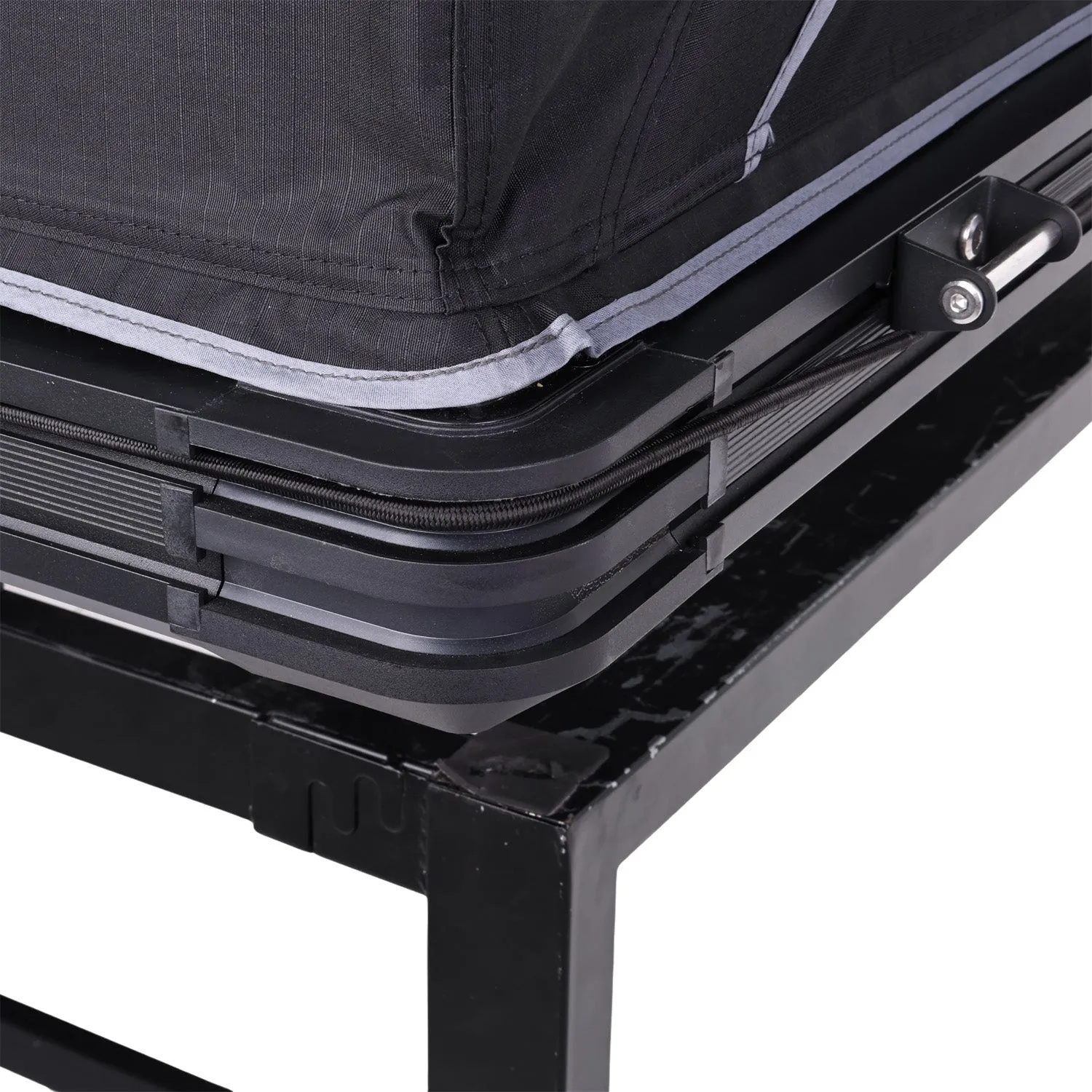 Car Rooftop Camper Overland 4WD SUV Aluminum Rollover Hard Shell Roof Top Tent