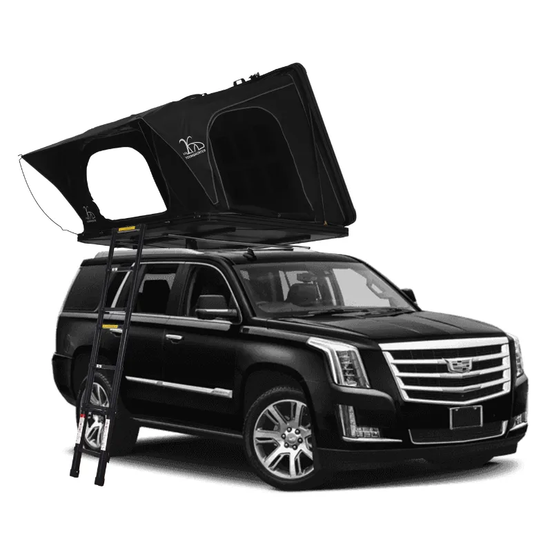 Car Rooftop Camper Overland 4WD SUV Aluminum Rollover Hard Shell Roof Top Tent
