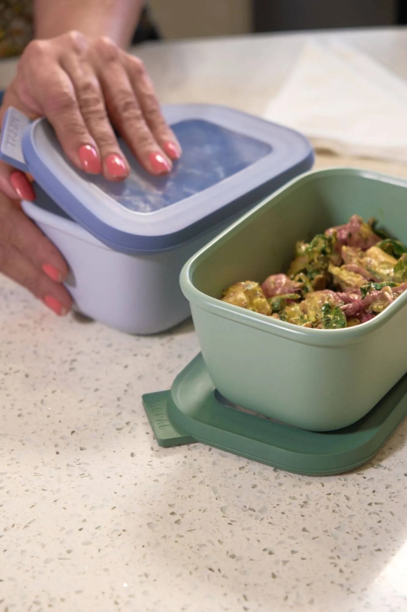 Cirqula 1.5L Freezer Container Nordic Sage