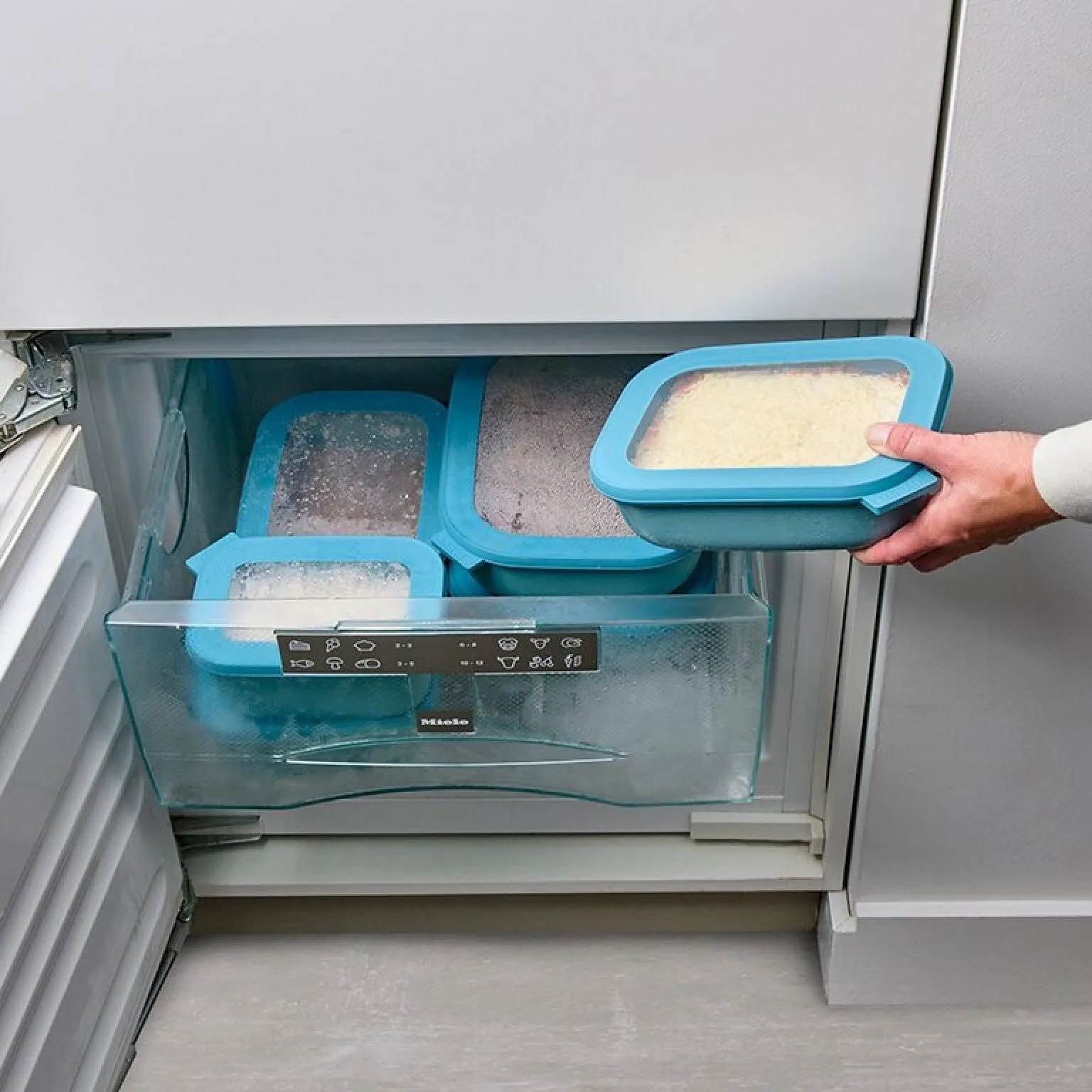 Cirqula 500mL Freezer Container Nordic Sage