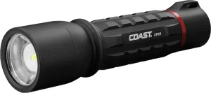 Coast XP Series XP9R Flashlight, ZX850 Battery, Rechargeable, Zithion-X Battery, LED Lamp, Bulls Eye Spot, Flood Beam :EA: QUANTITY: 1