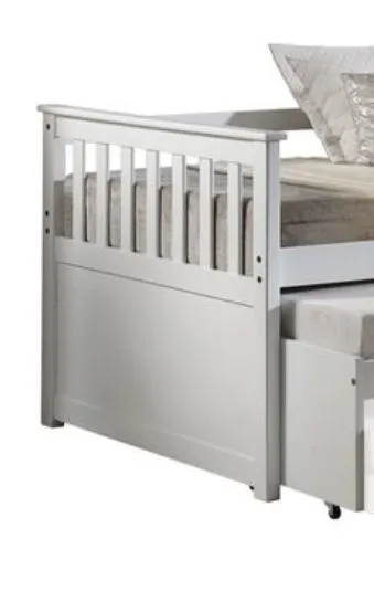 Cominia - Twin Daybed (Trundle Not Included, Bed Only, No Storage) - White by Couch.com