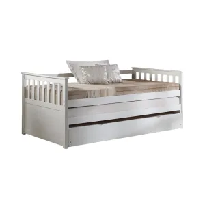 Cominia - Twin Daybed (Trundle Not Included, Bed Only, No Storage) - White by Couch.com