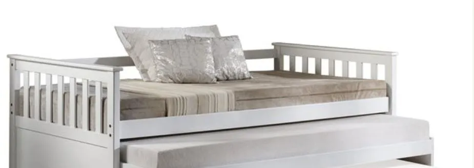 Cominia - Twin Daybed (Trundle Not Included, Bed Only, No Storage) - White by Couch.com
