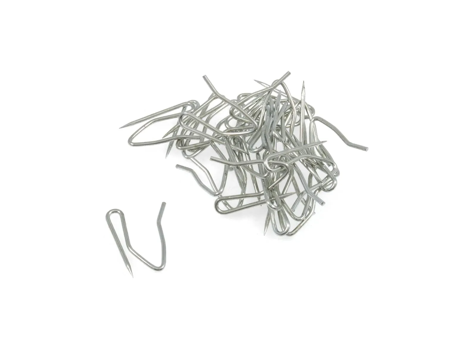 Curtain Pin Hooks: (25 Pack)