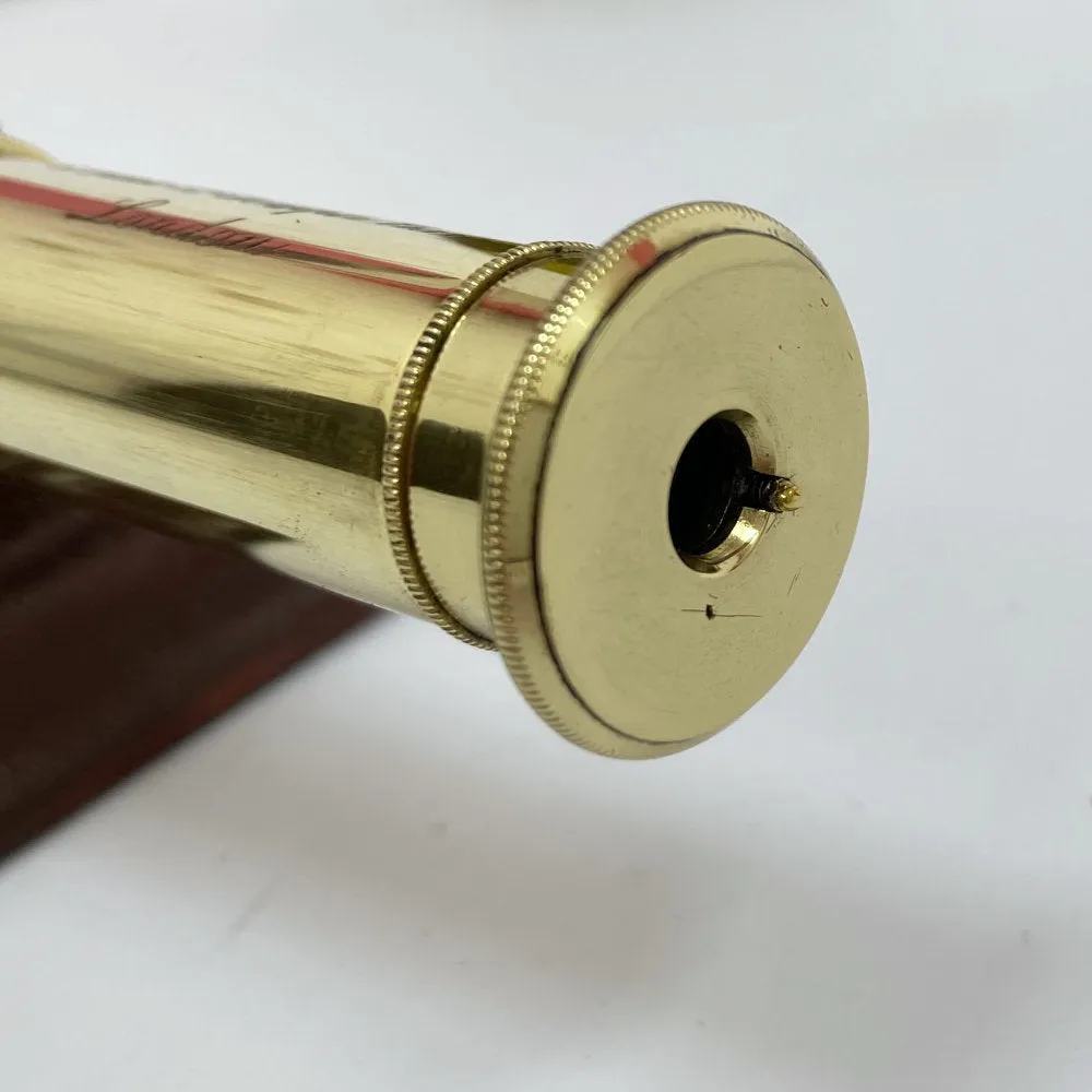 Early Victorian Cased Miniature Baleen Telescope by WE & F Newton of Fleet Street