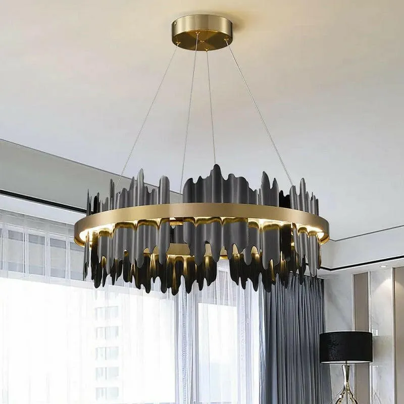 Ebert - Modern Creative Circle LED Chandelier