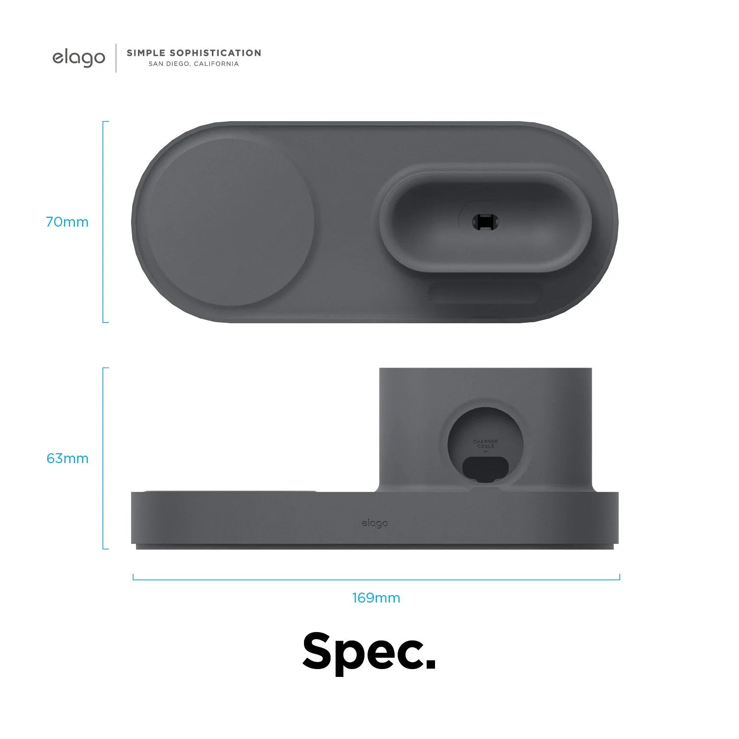 Elago MS MagSafe Charging Hub Trio 1