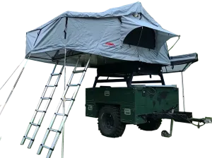 Extended Twin Ladder Ventura Deluxe 1.8 Roof Top Tent (IN STOCK)