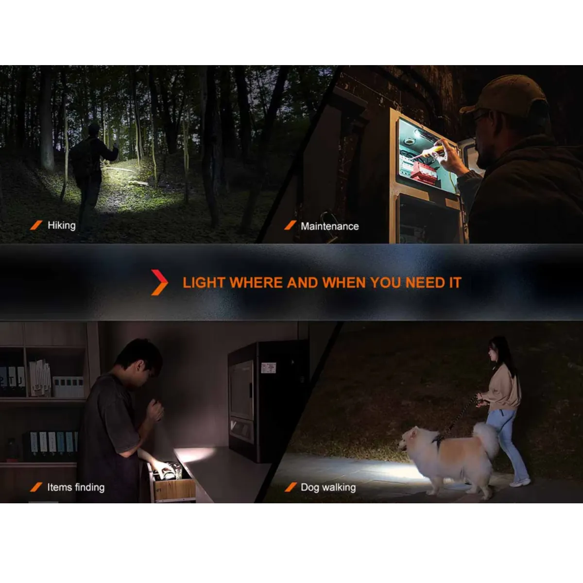 FENIX LD12R 600 LUMEN RECHARGEABLE EDC FLASHLIGHT