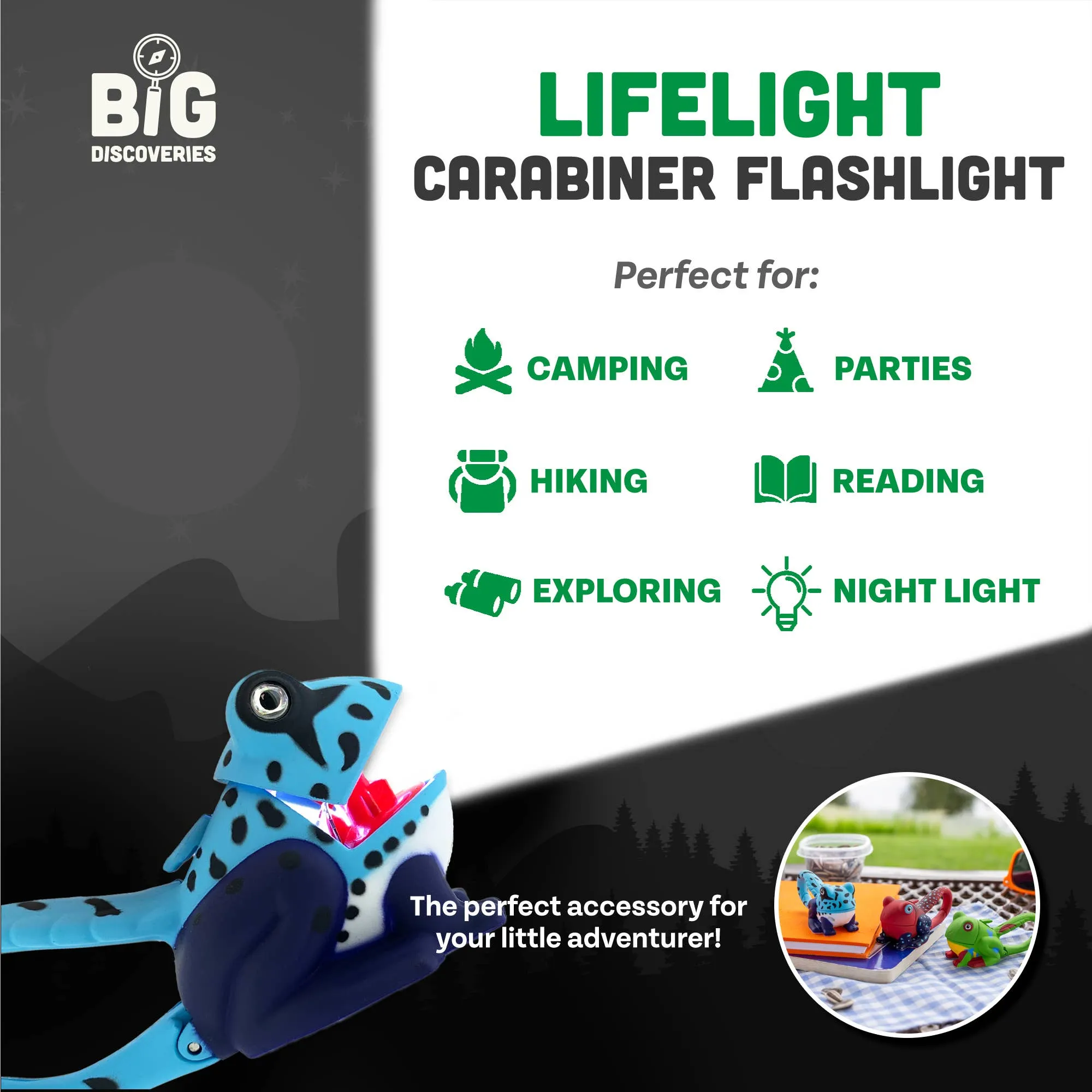 Flashlight - Blue Frog