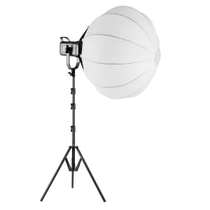 GVM PR150D 150W High Power LED Spotlight Bi-Color Studio Lighting Kit with Lantern Softbox Light stand