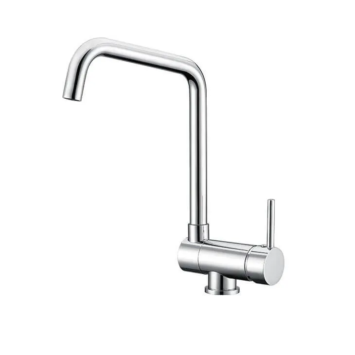 Homelody Front Window Kitchen Faucet Single Lever Swivel Spout Rotatable