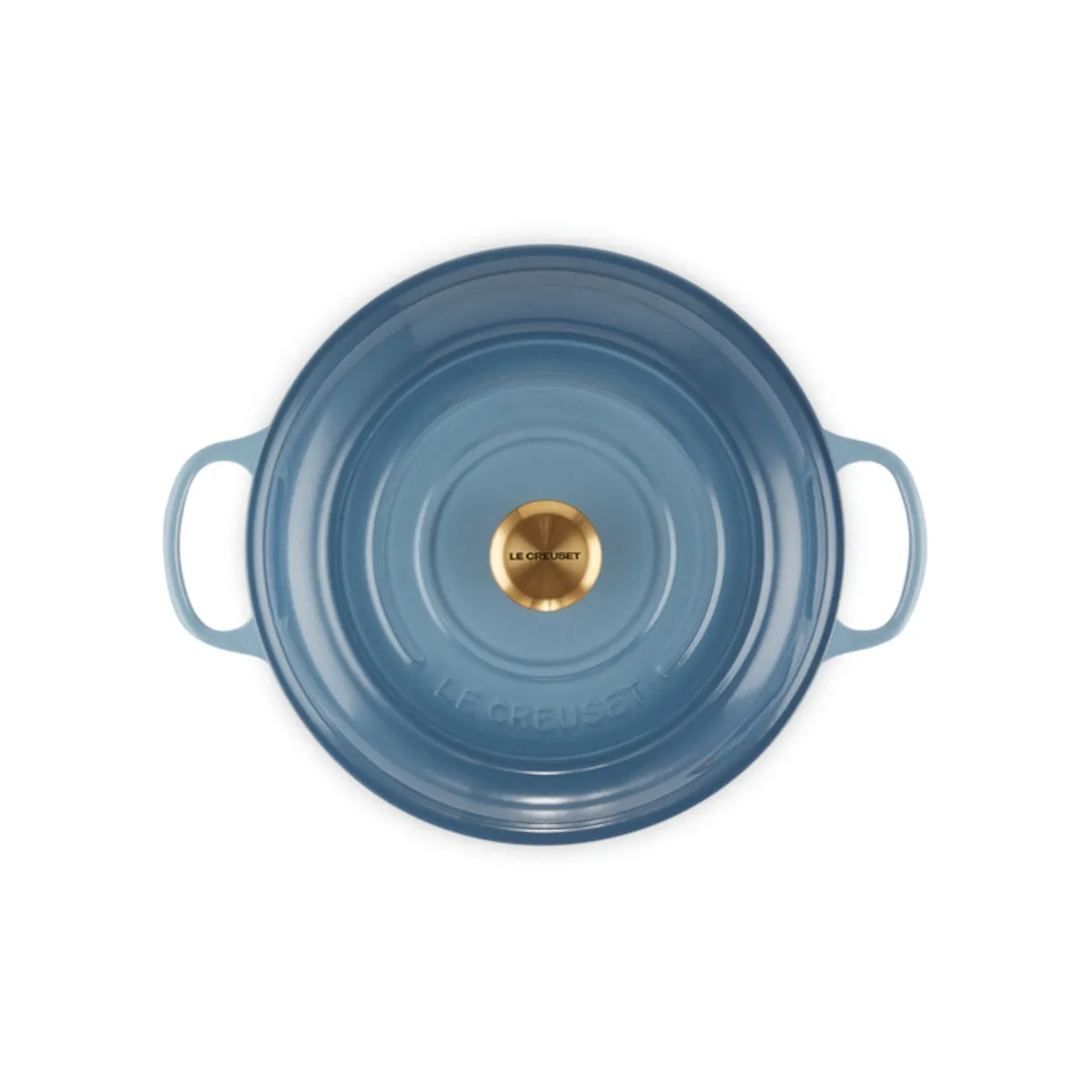 Le Creuset Cast Iron Shallow Casserole Chambray 30cm