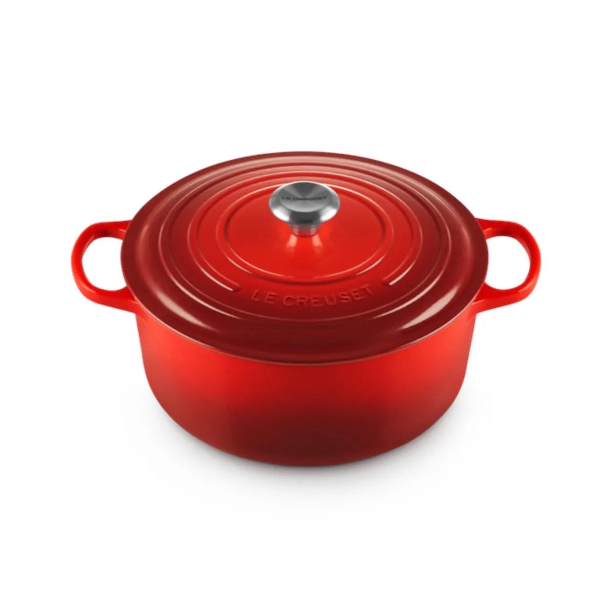 Le Creuset Signature Round Casserole Cerise 20cm (2.4L)