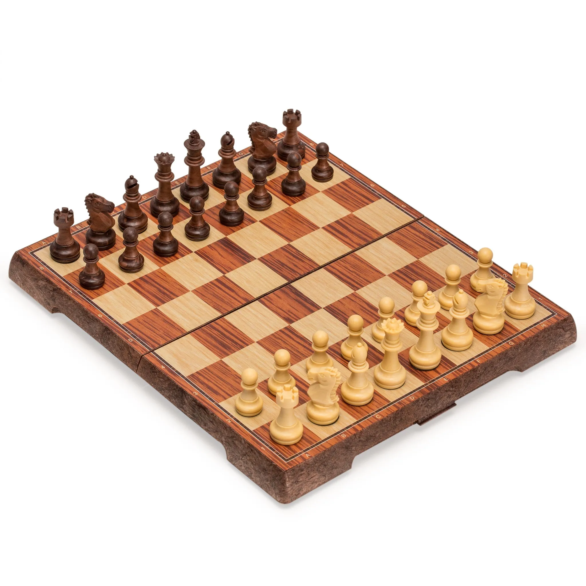 Magnetic Portable Chess Set (10.6 Inches) - Folding, Travel Board Game