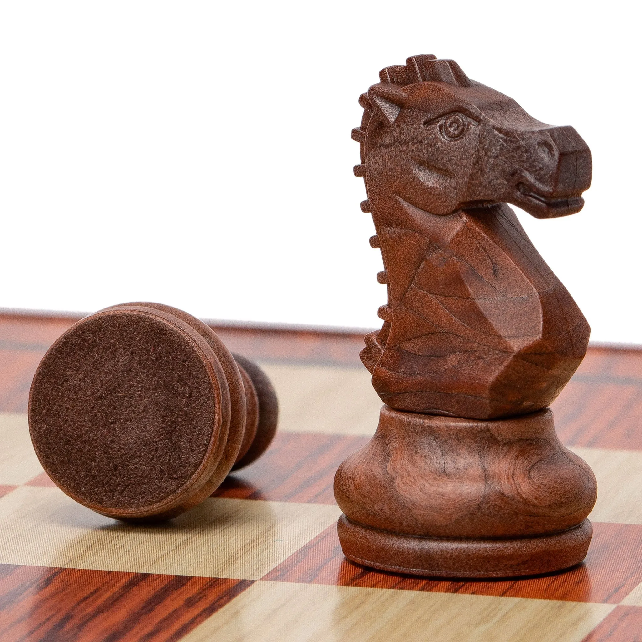 Magnetic Portable Chess Set (10.6 Inches) - Folding, Travel Board Game
