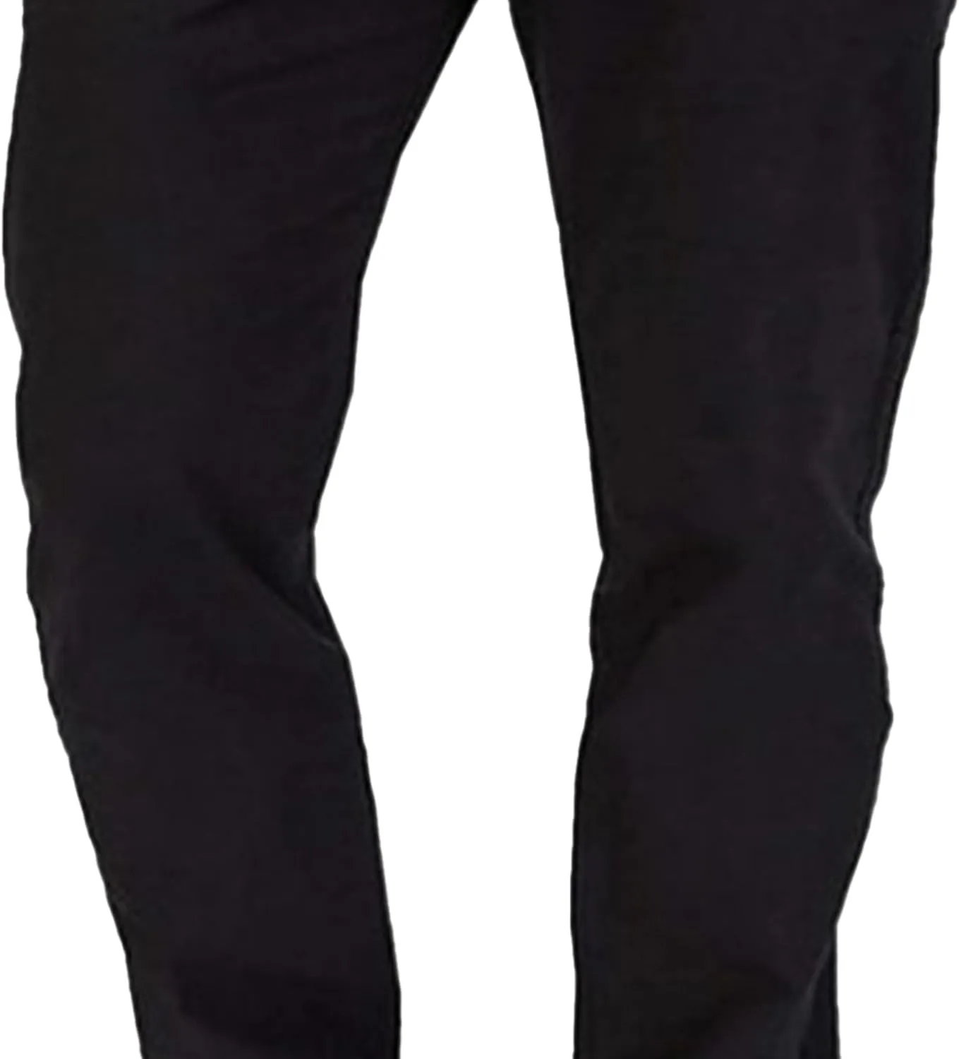 Men's Cotton Linen Drawstring Hiking Pants Elastic Waist Casual Summer Trousers Lightweight Solid Basic Long Pants