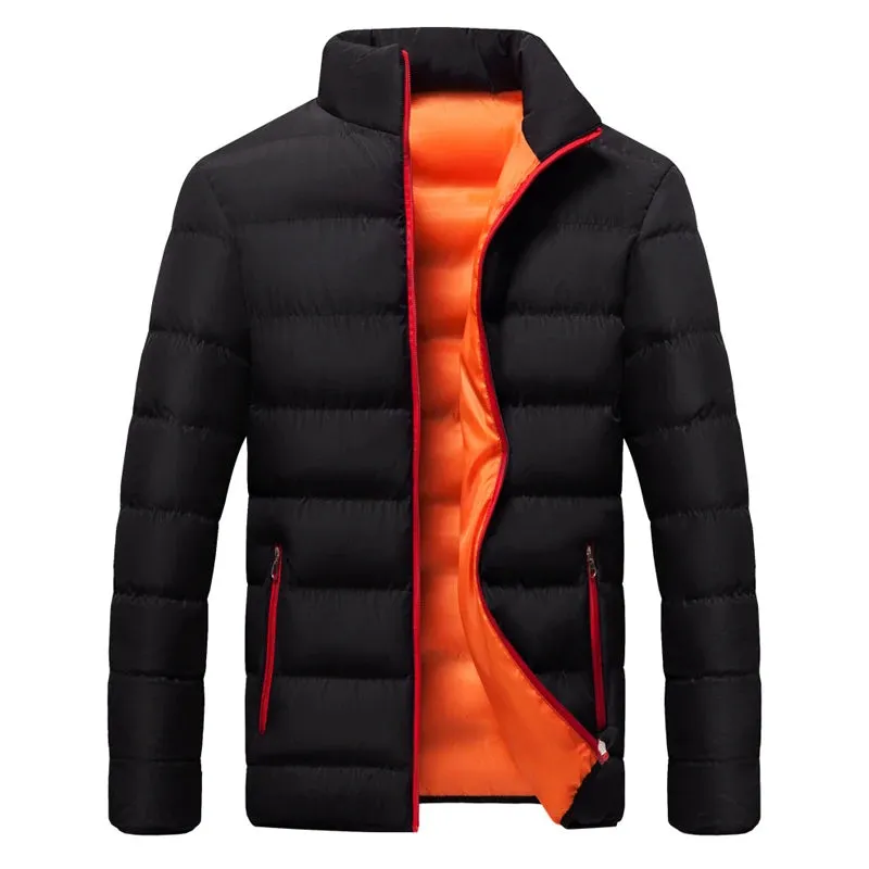 Men's Thermal Down Jacket – Winter Casual Windbreaker
