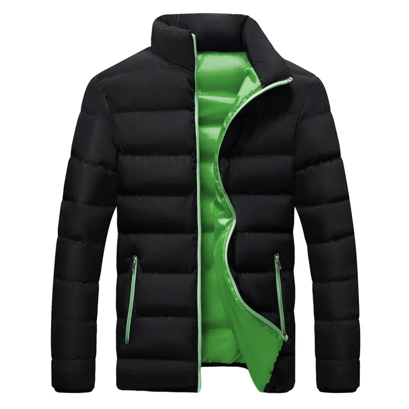 Men's Thermal Down Jacket – Winter Casual Windbreaker