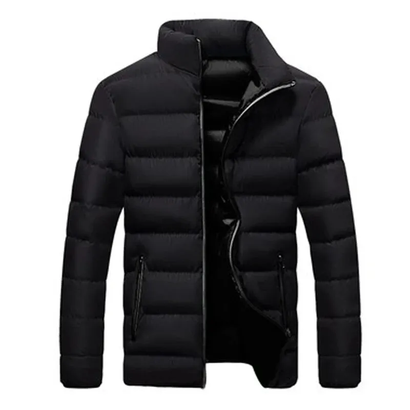 Men's Thermal Down Jacket – Winter Casual Windbreaker