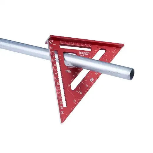 Milwaukee MLSQ070P Tool 7-inch Rafter Square and 4-1/2-inch Trim Square Set