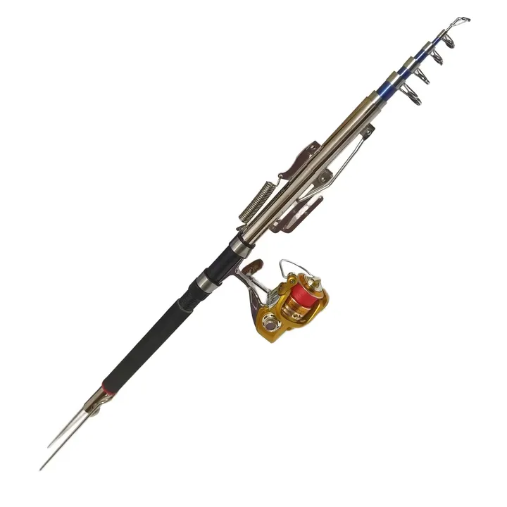 Newbility OEM Wholesale Automatic Spring Telescopic  صنارة صيد تلسكوبية أوتوماتيكية