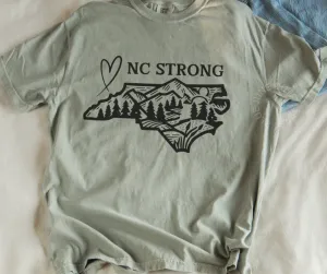 NORTH CAROLINA STRONG | COMFORT COLORS FUNDRAISER TEE