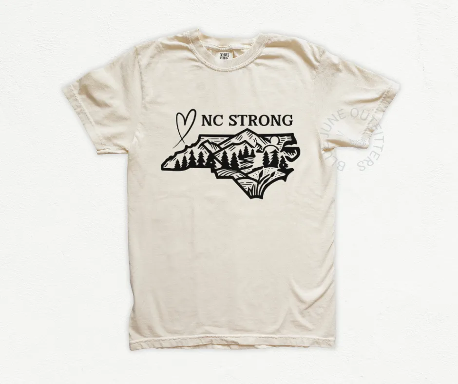 NORTH CAROLINA STRONG | COMFORT COLORS FUNDRAISER TEE