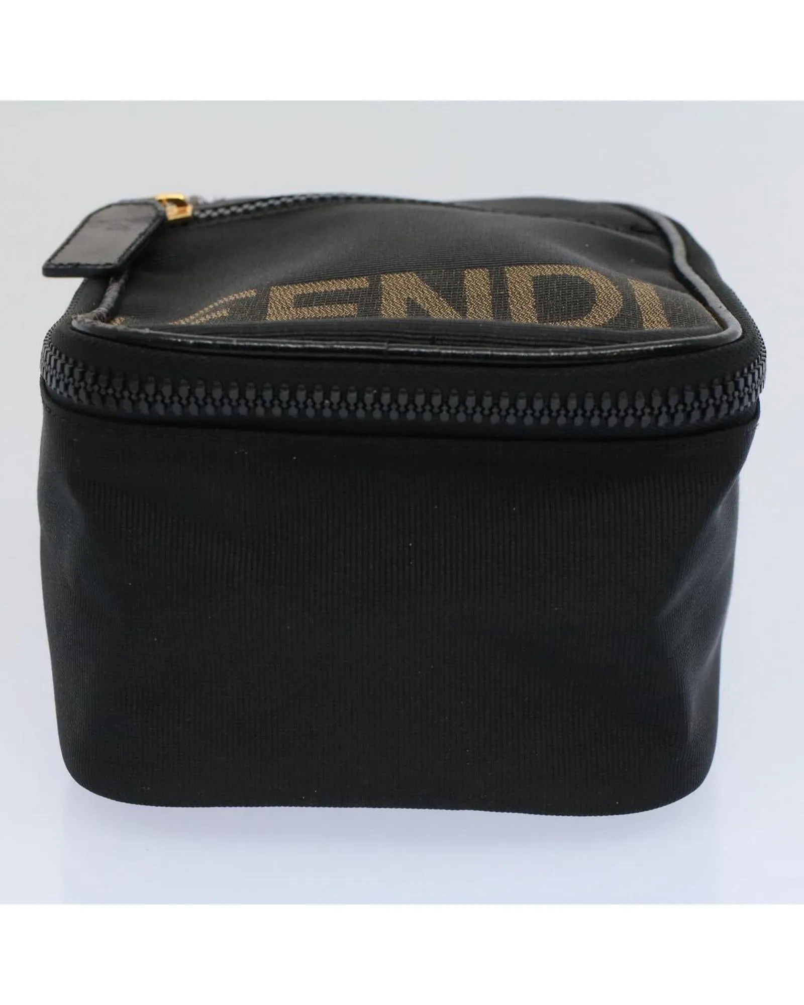 Nylon Black Brown Pouch - Authentic