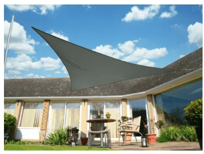Outdoor Sunshade Triangle Canopy