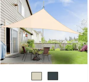 Outdoor Sunshade Triangle Canopy