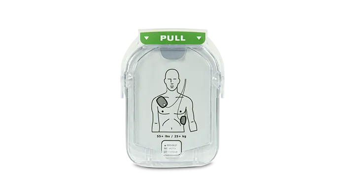 Philips HeartStart OnSite Automated External Defibrillator AED with Standard Carry Case, Battery and SMART Adult Pads