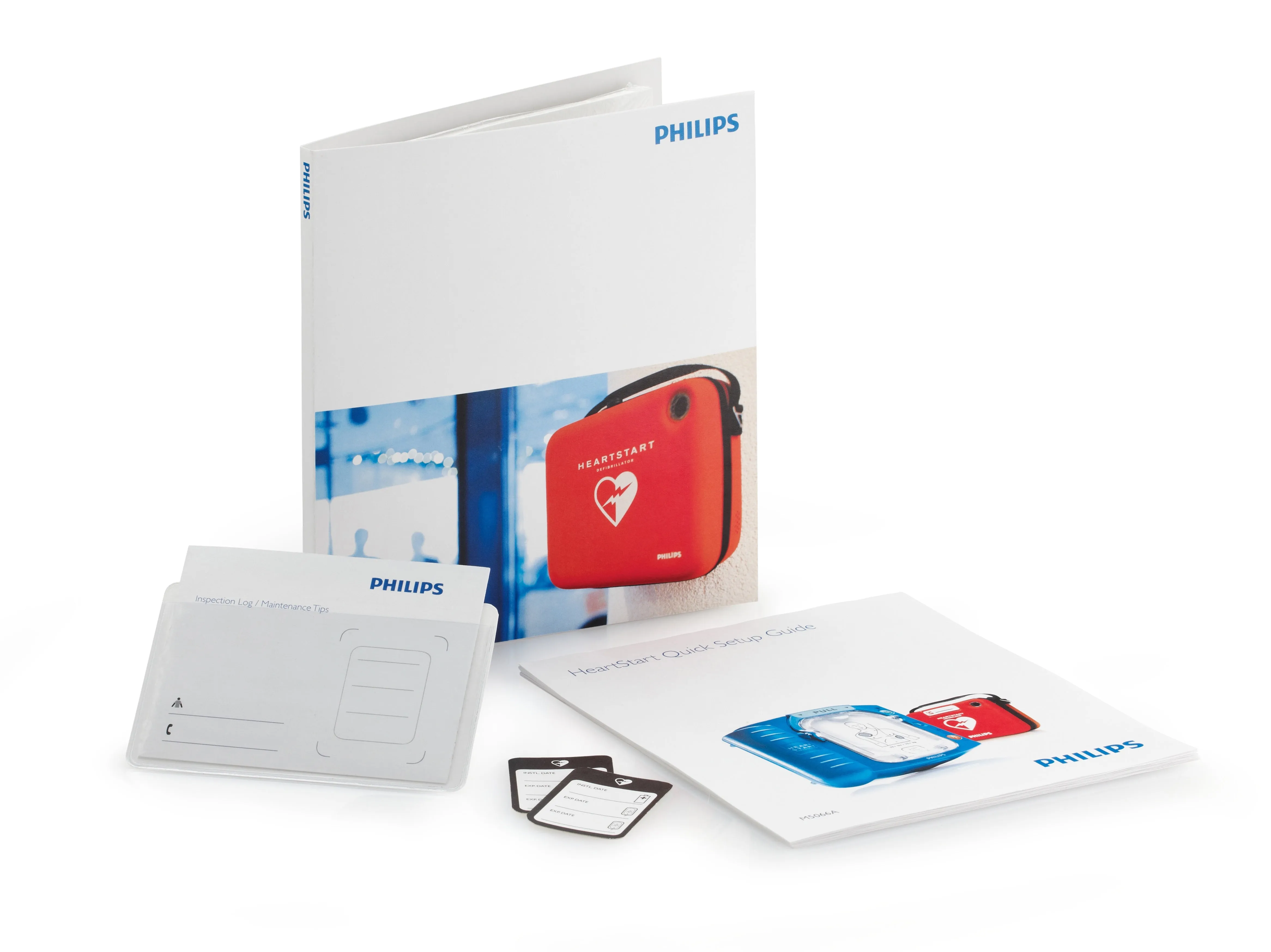 Philips HeartStart OnSite Automated External Defibrillator AED with Standard Carry Case, Battery and SMART Adult Pads